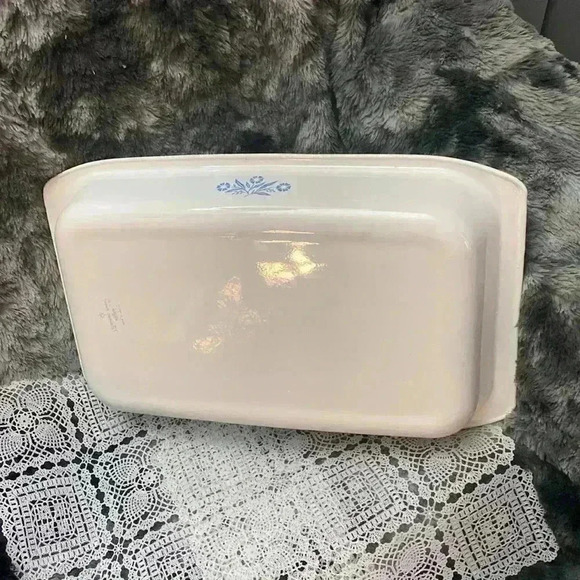 Vintage Corning ware Cornflower large roasting pan, baking dish - Picture 7 of 16